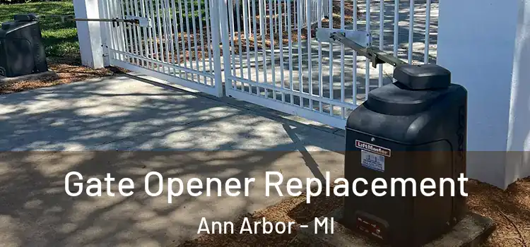 Gate Opener Replacement Ann Arbor - MI